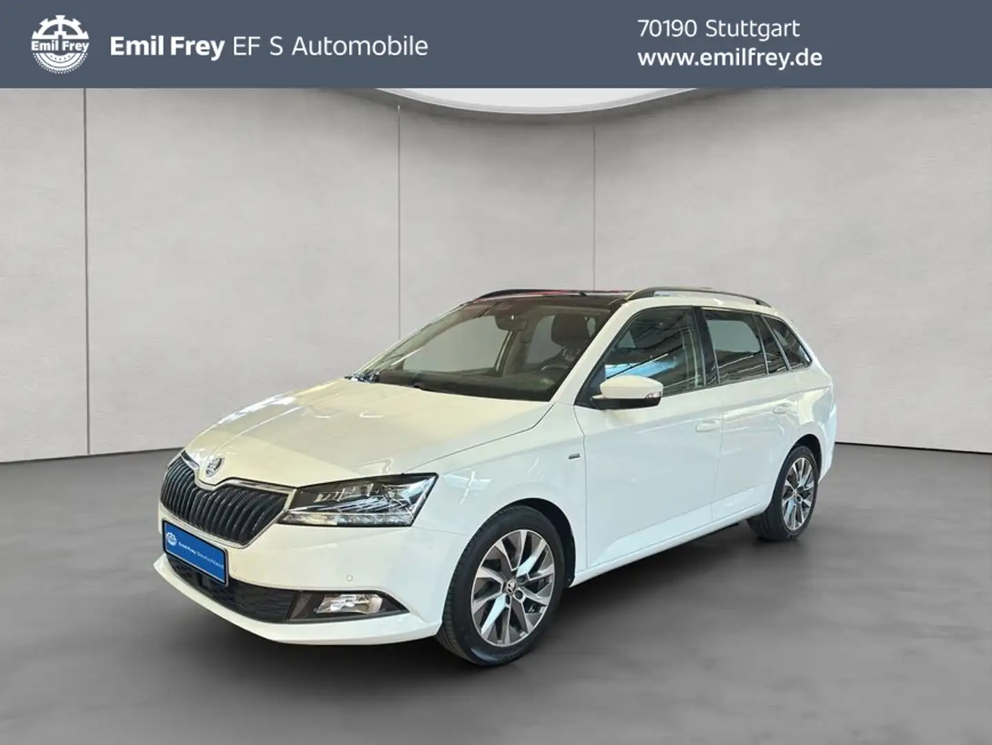 Skoda Fabia Combi 1.0 TSI Best of Clever Weiß - 1