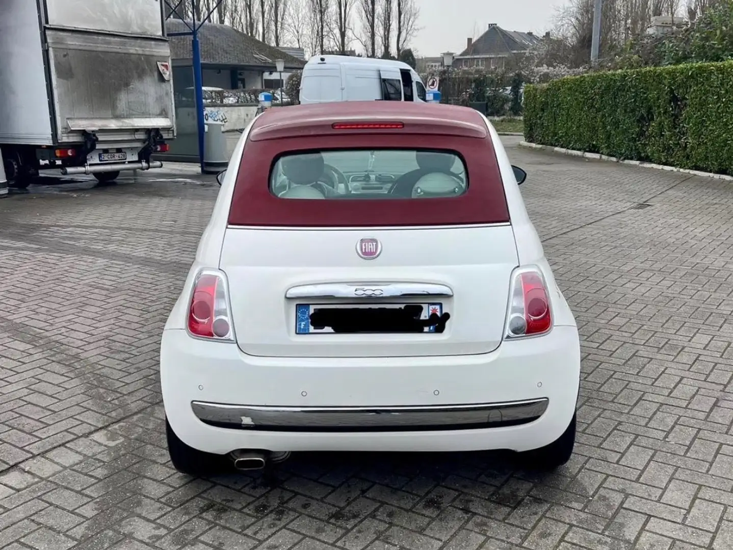 Fiat 500C 500C 1.2i Lounge Stop Blanc - 2