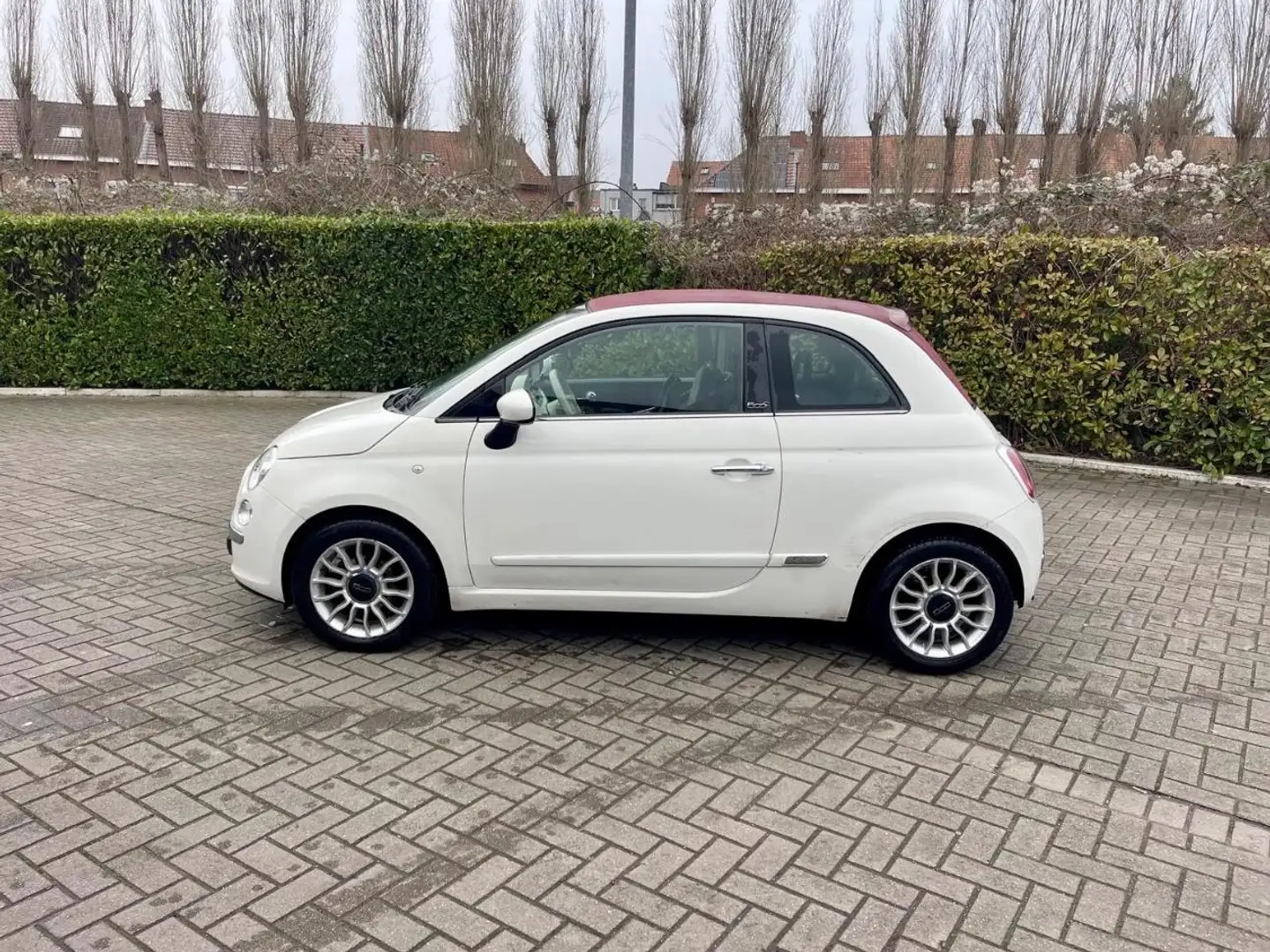 Fiat 500C 500C 1.2i Lounge Stop Blanc - 1
