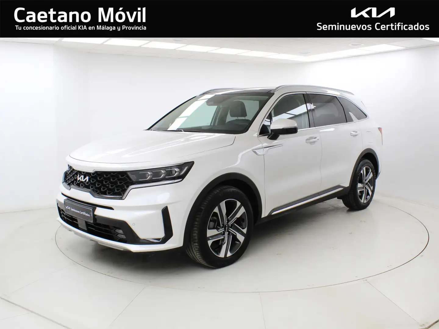 Kia Sorento 1.6 T-GDi PHEV Plus Edition 4x4 7pl Blanco - 2