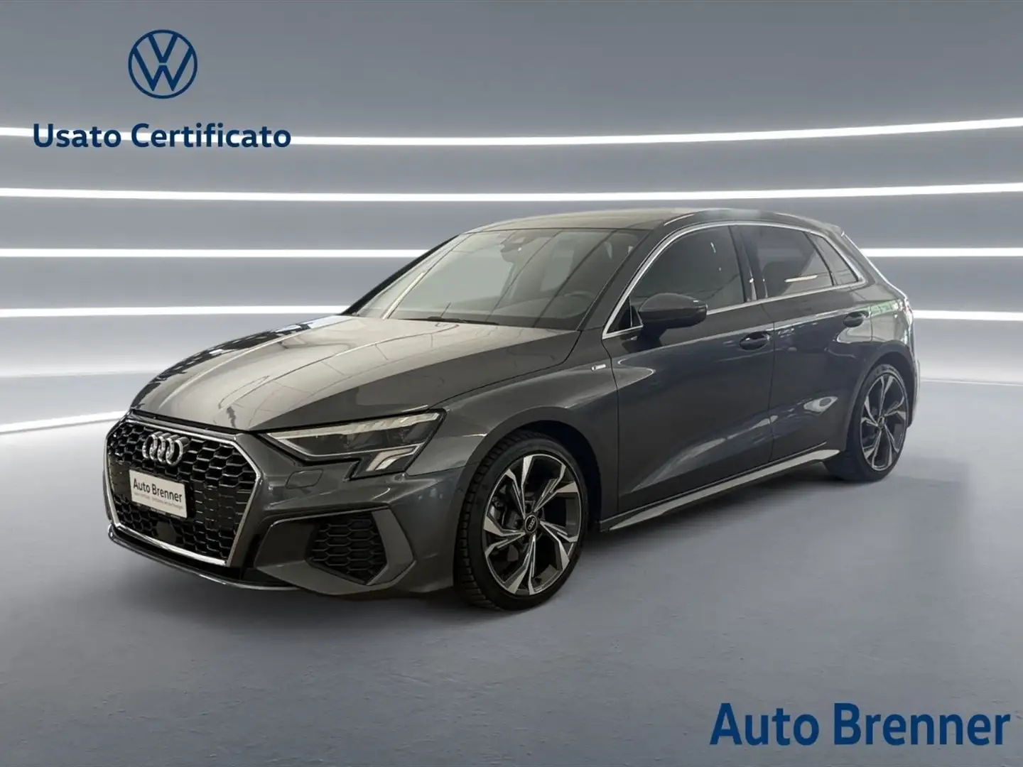 Audi A3 sportback 35 2.0 tdi s line edition s-tronic Grigio - 1