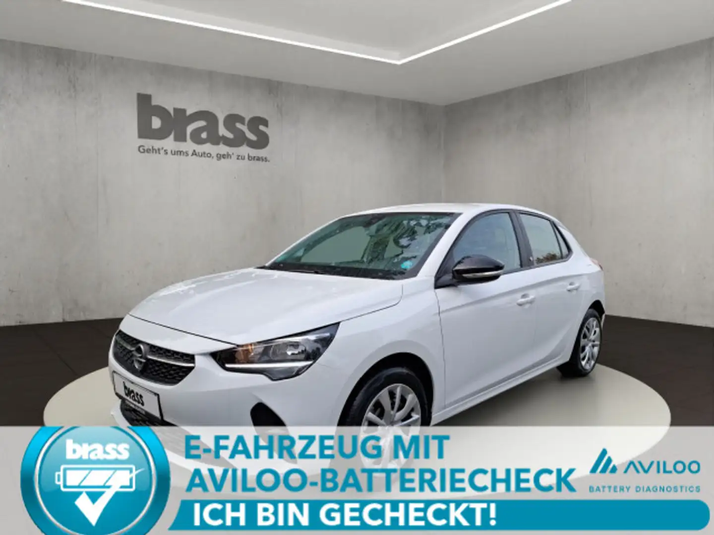 Opel Corsa-e Edition(MJ21) Elektromotor 100 kW 136 PS Wit - 1