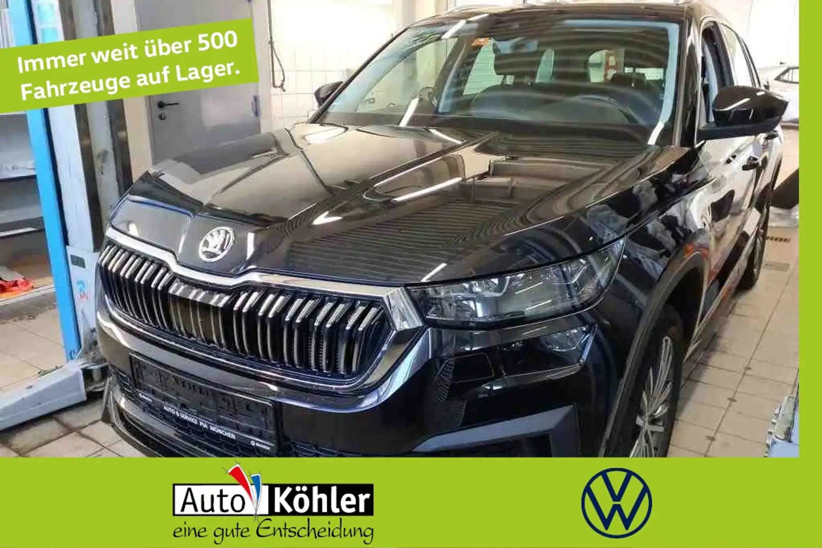 Skoda Kodiaq L&K TSi DSG 4x4 Pano/CarPlay/ACC/LED/Virt Schwarz - 1