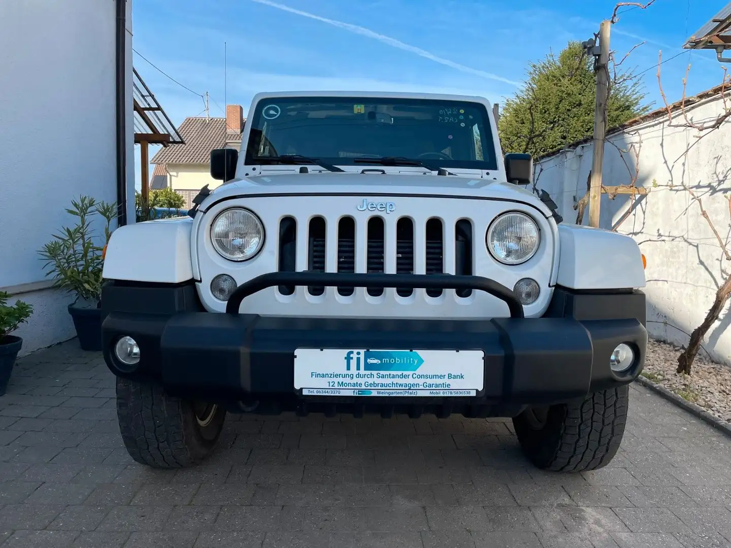 Jeep Wrangler / Wrangler Unlimited Sahara Navi Leder Wit - 2