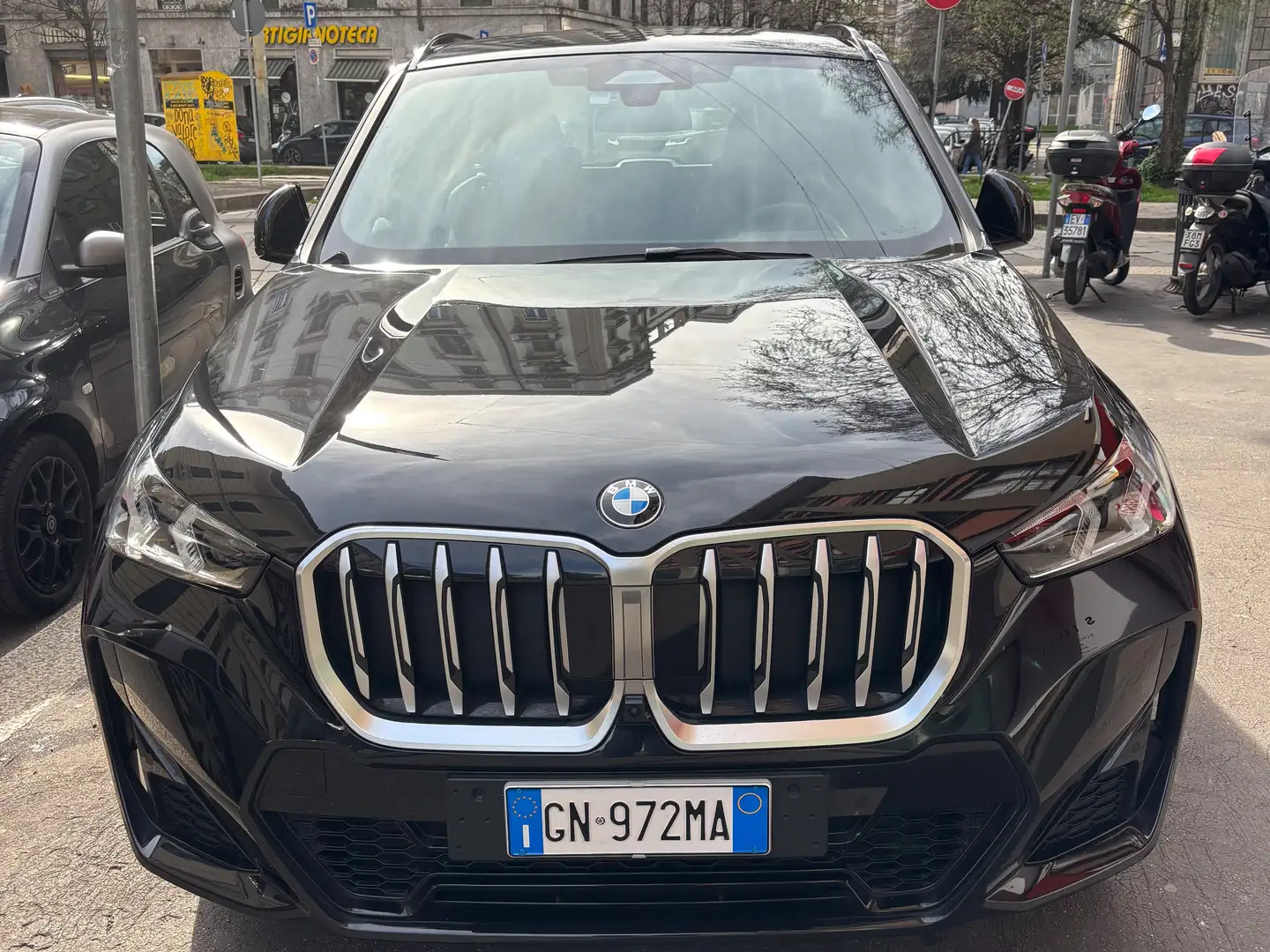 BMW X1 X1 U11 sdrive20i mhev 48V MSport auto Nero - 1