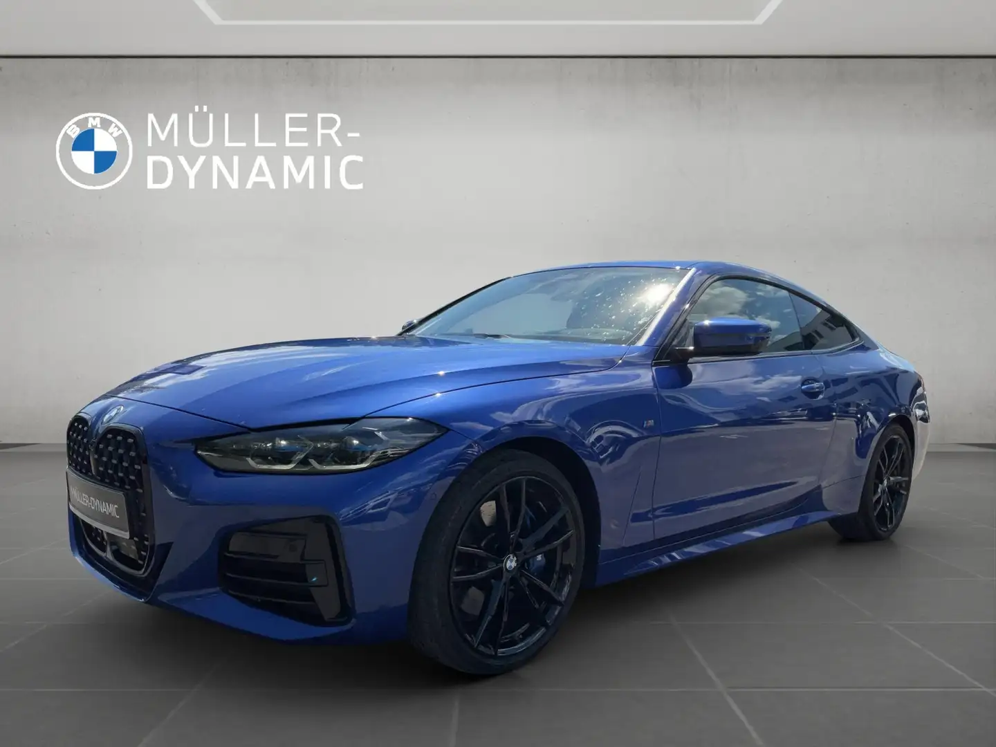BMW 440 M440i xDrive COUPÈ LASER HUD AHK 360°KAMERA HARMAN Blau - 1