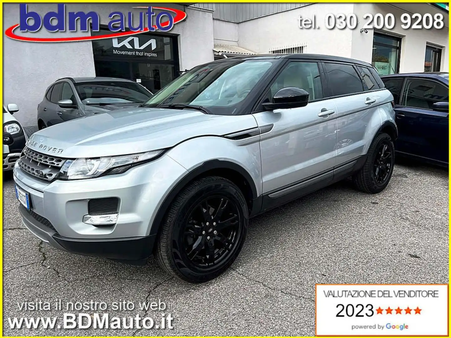 Land Rover Range Rover Evoque 2.2 Sd4 190CV Pure Tech Pack *24 MESI GARANZIA* Zilver - 1