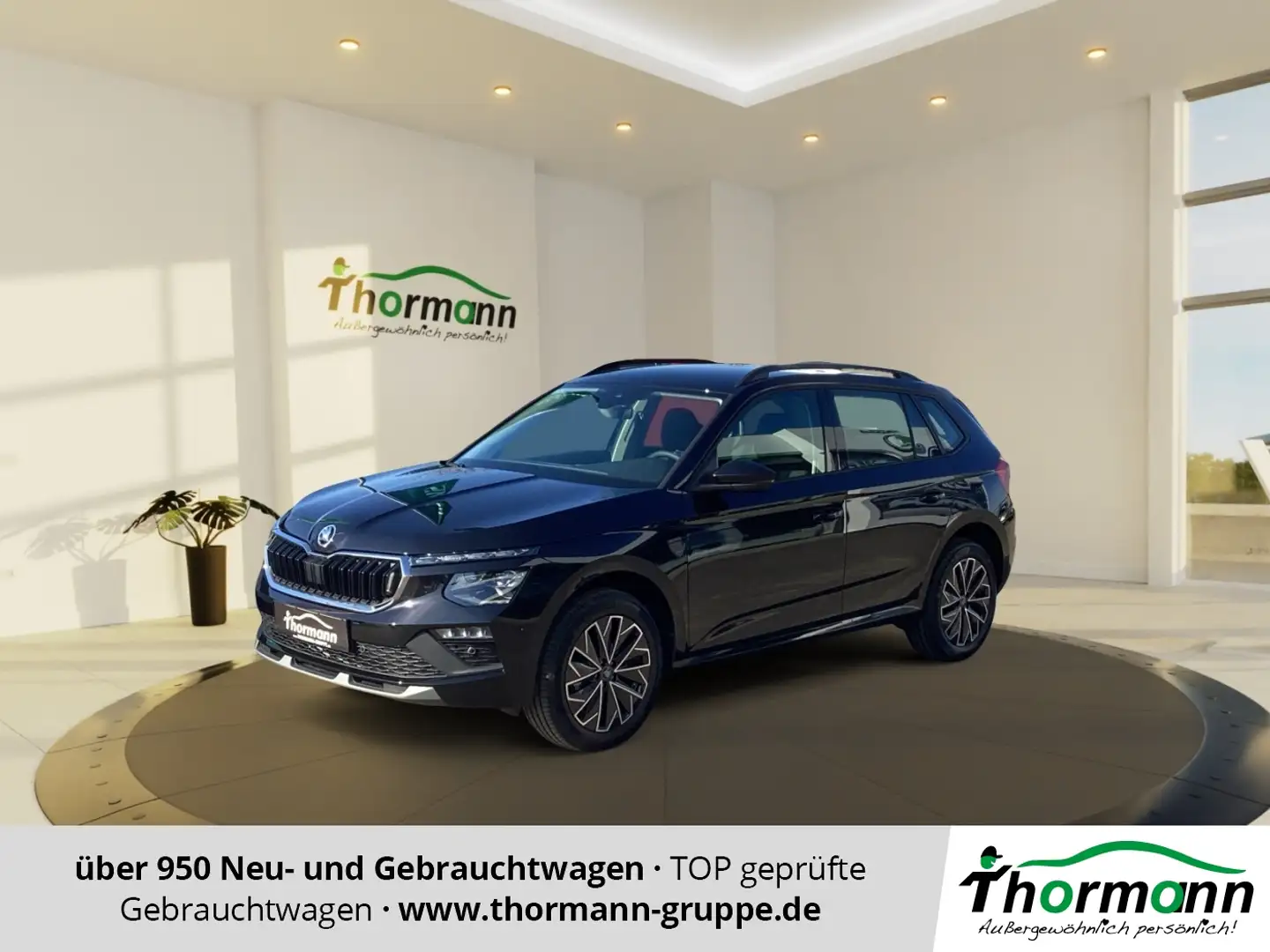 Skoda Kamiq Selection 1.5 TSI Rückfahrkam,Sitzheiz,Navi Zwart - 1