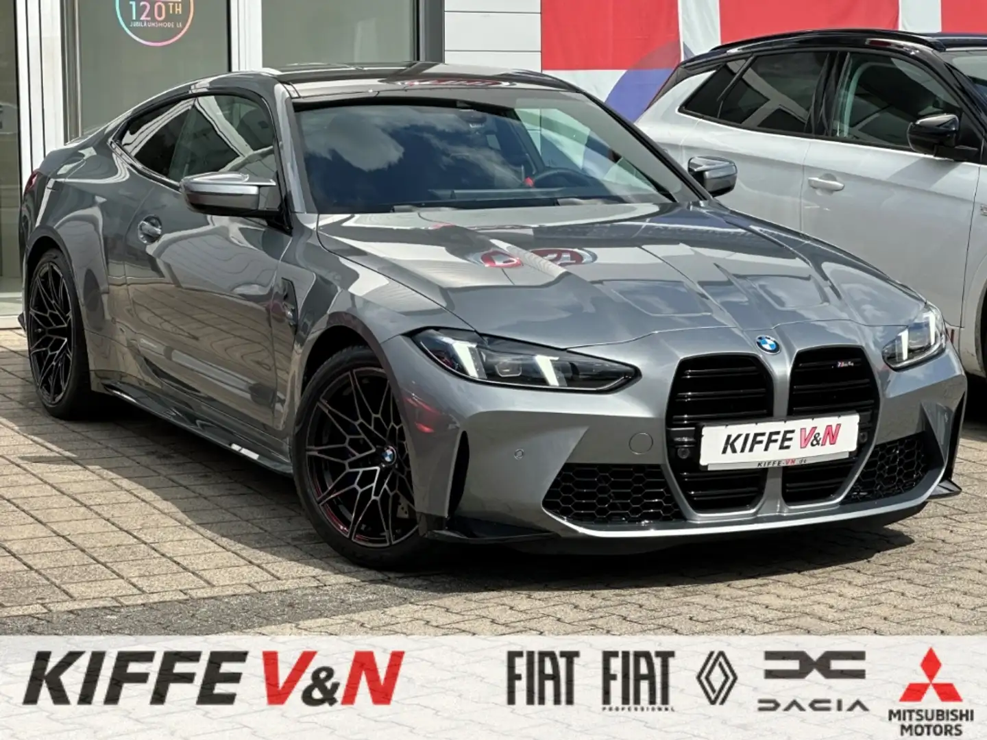 BMW M4 Coupe 6-GANG M-DRIVERS H/K KAMERA M-DRIVE-PRO Gris - 1