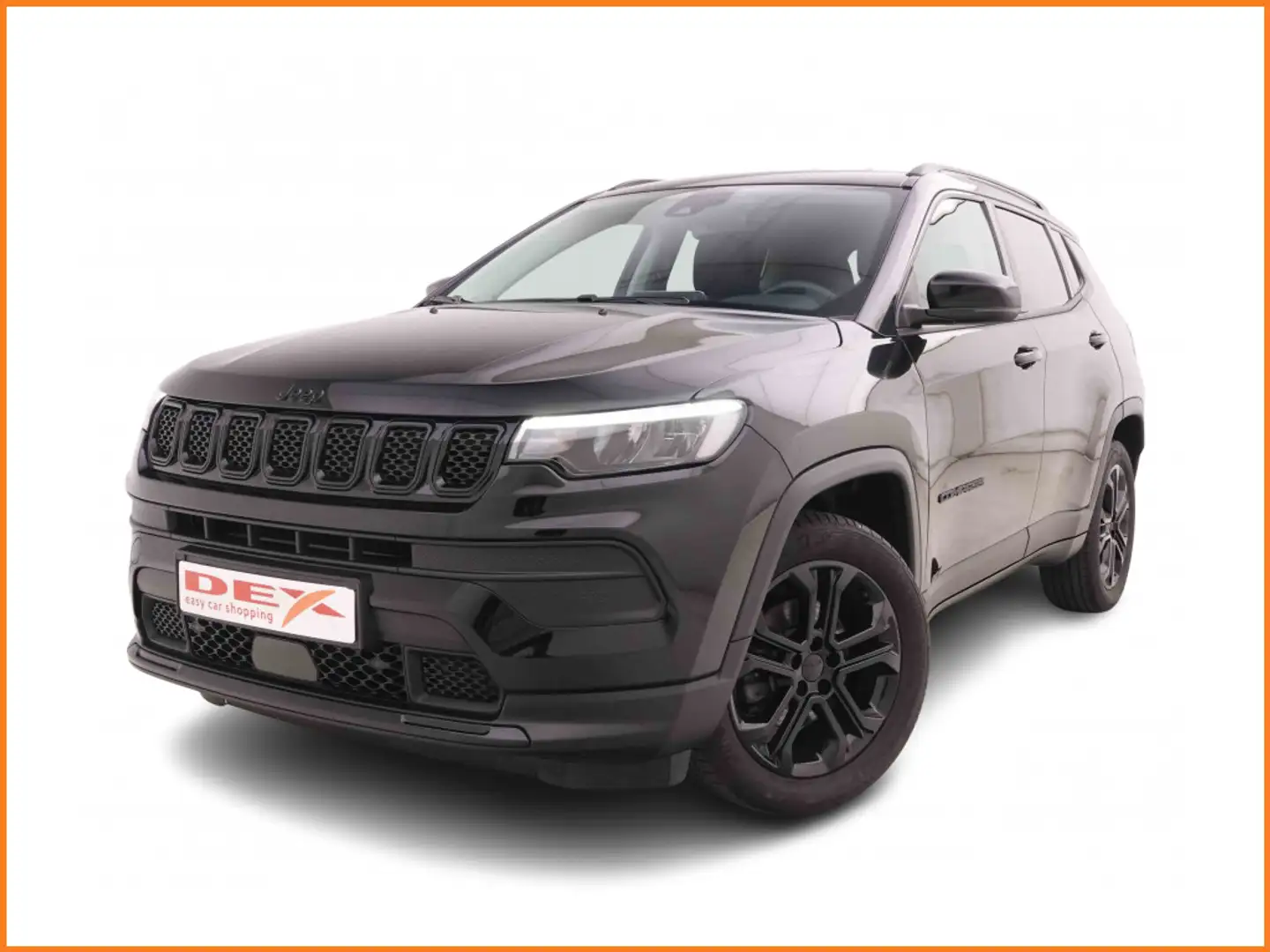 Jeep Compass 1.5 GSE T4 130 DCT Night Eagle + UConnect App Navi + LED + 1/2 Leather + Camera + Virtual Cockpit Noir - 1