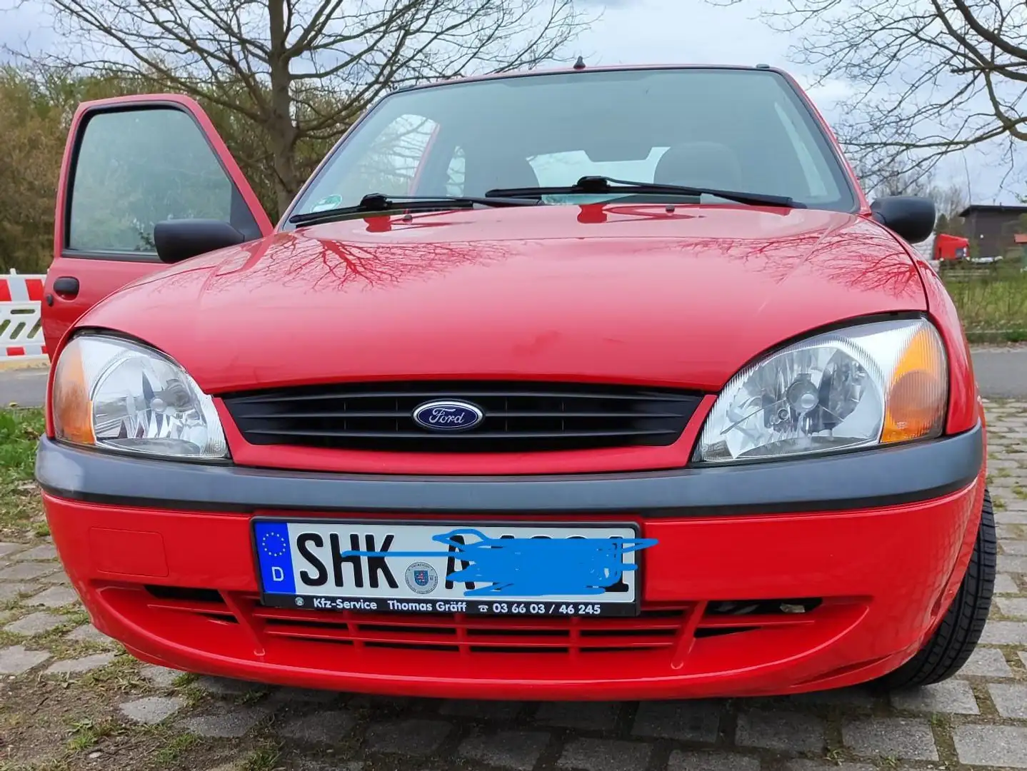 Ford Fiesta Fiesta Czerwony - 1