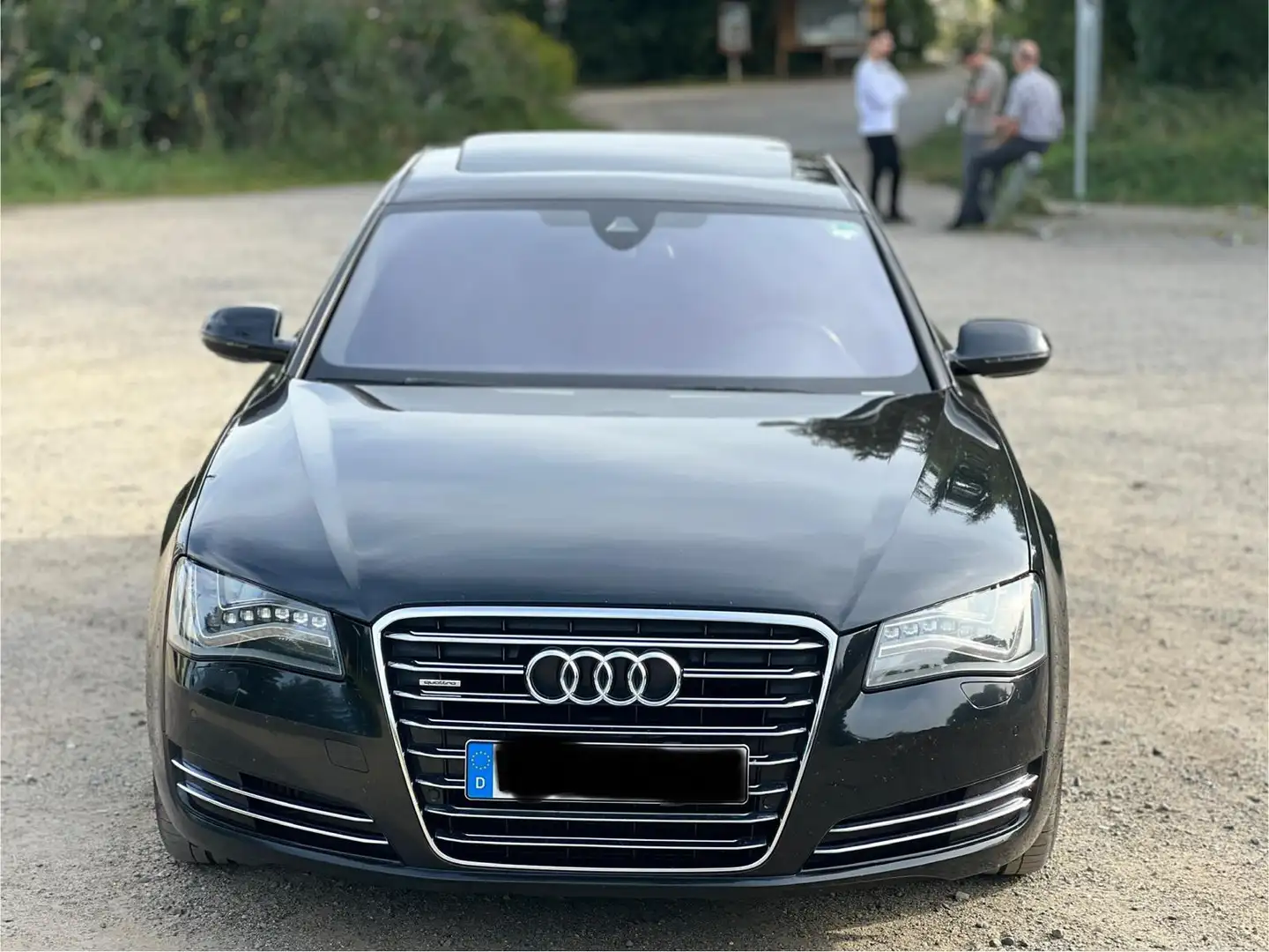 Audi A8 4.2 TDI quattro Lang Schwarz - 1