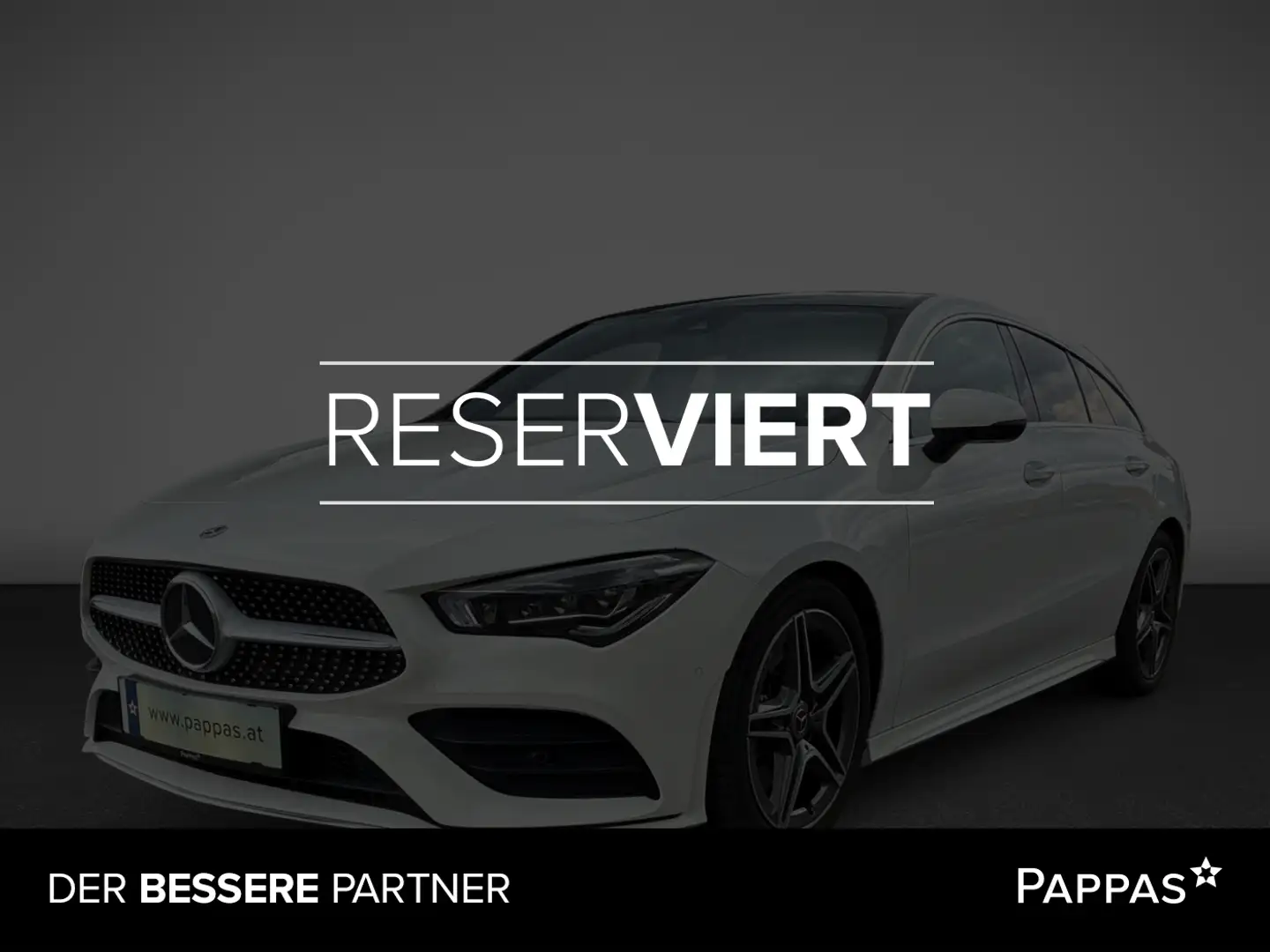 Mercedes-Benz CLA 200 d Shooting Brake PTS Cam Navi Pano Wide Weiß - 1