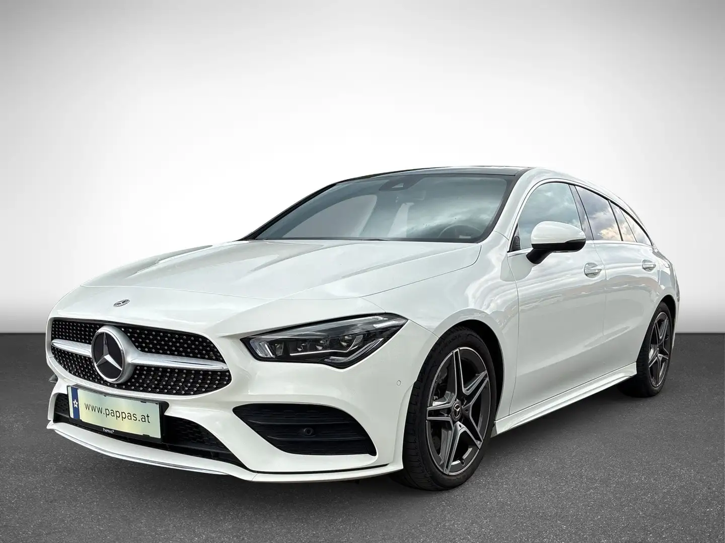 Mercedes-Benz CLA 200 d Shooting Brake PTS Cam Navi Pano Wide Weiß - 2
