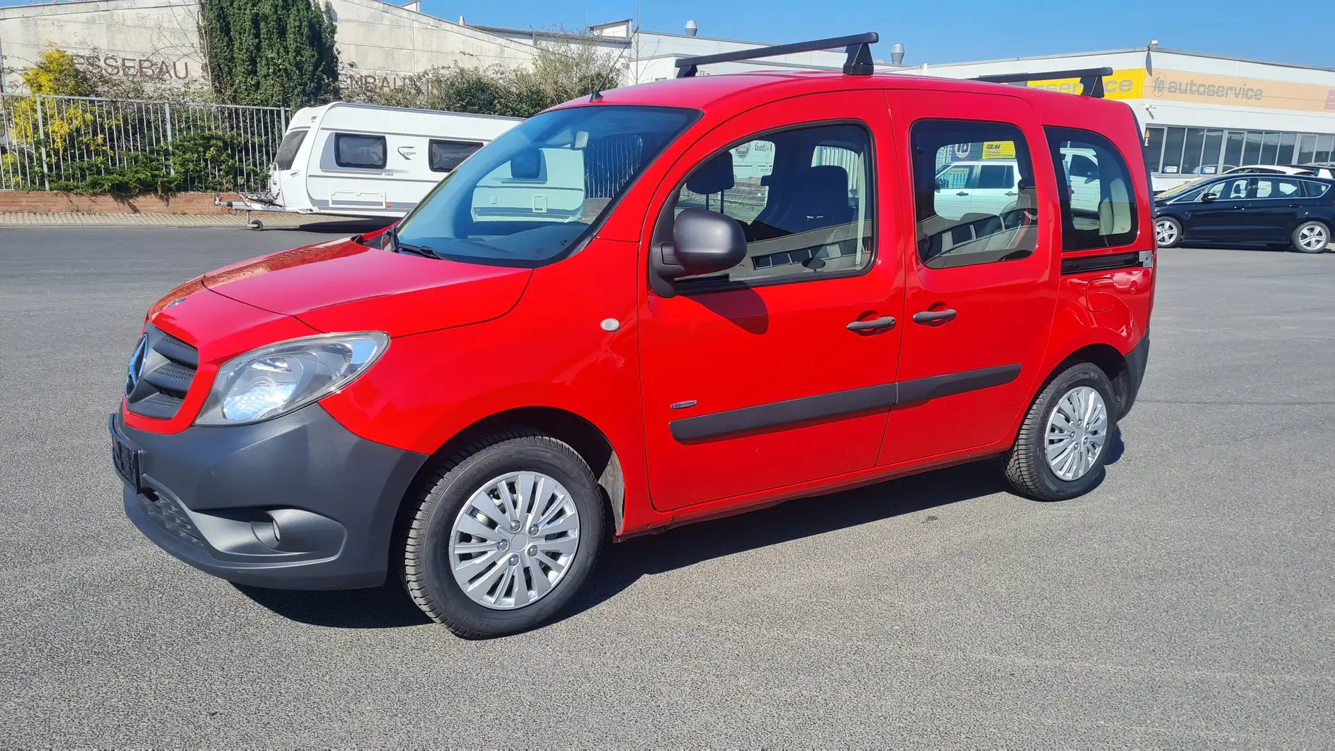 Mercedes-Benz Citan 109 CDI lang, viele Teile Neu Червоний - 1