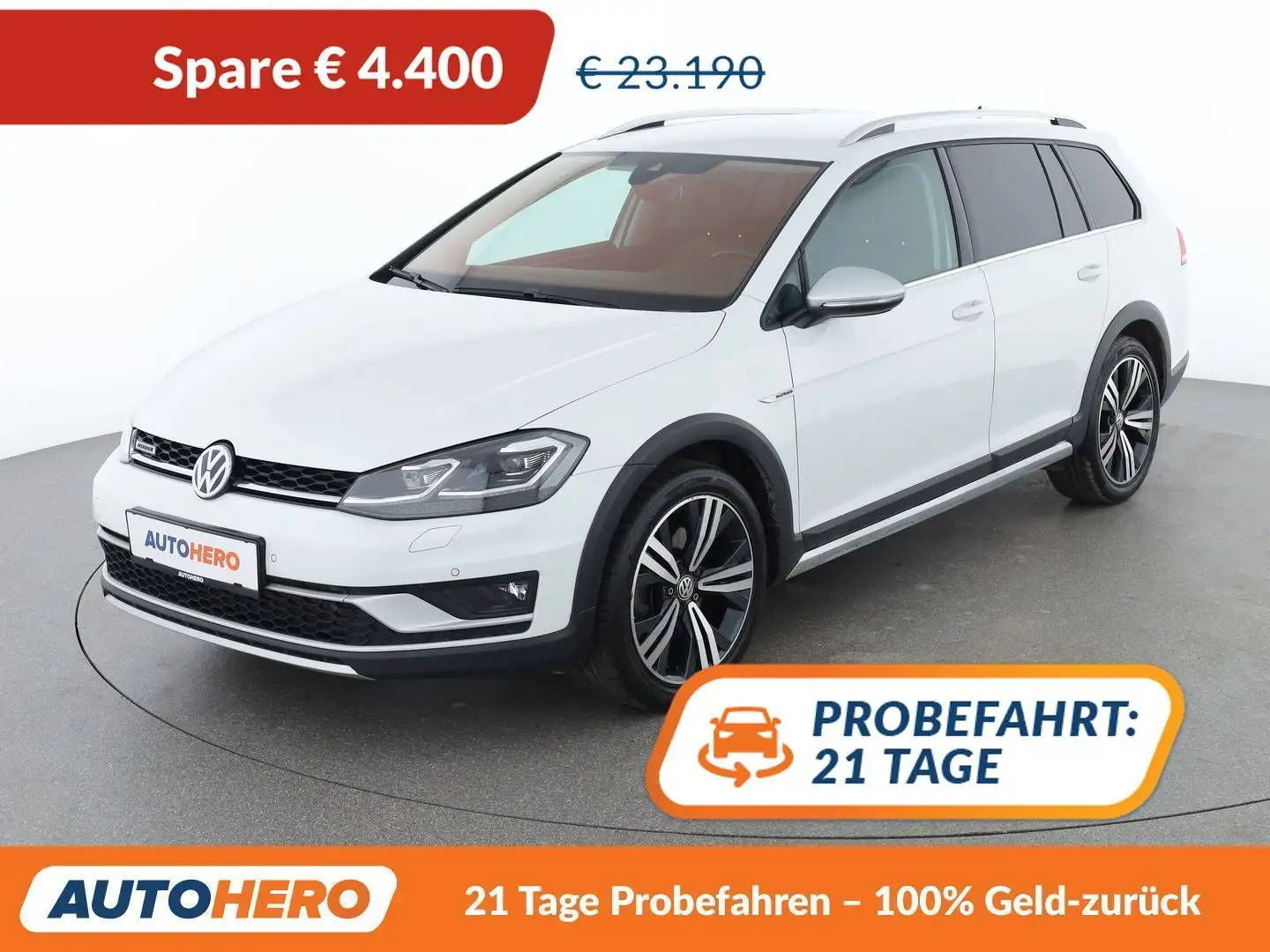Volkswagen Golf 2.0 TDI Alltrack BlueMotion 4Motion Weiß - 1