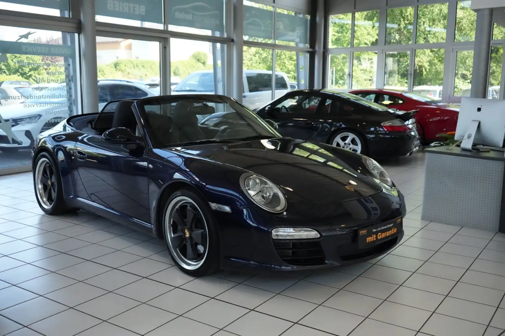 Porsche 911 / 997.2 Carrera  Cabrio *Memory *Top Zstd. Blau - 1