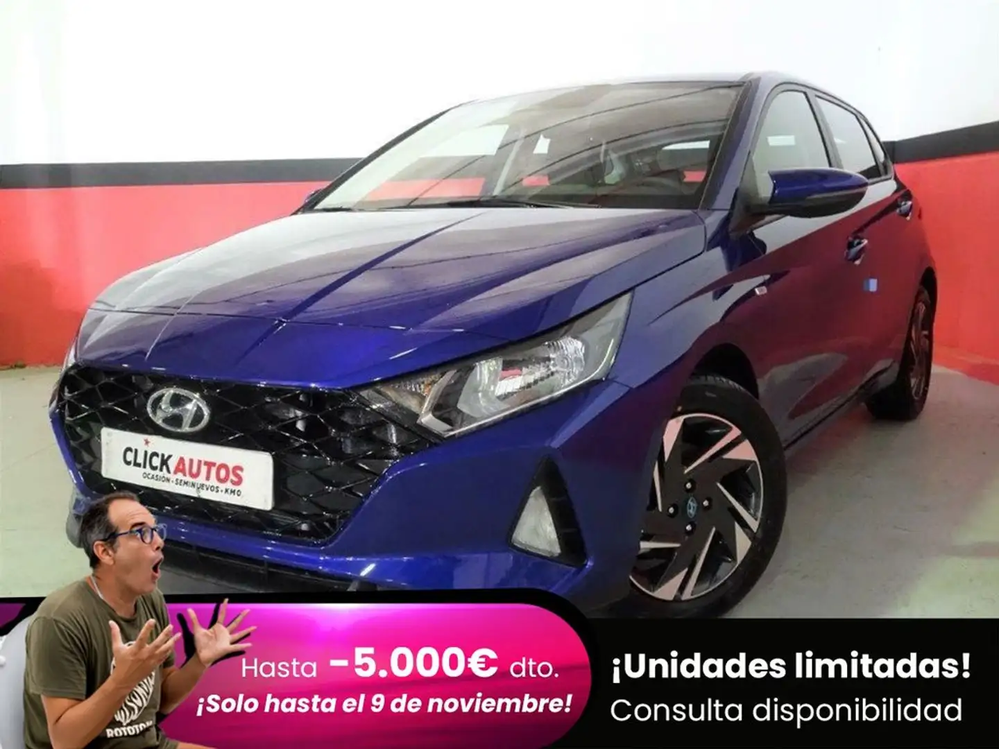 Hyundai i20 1.0 TGDI 100CV 48V Klass Azul - 1