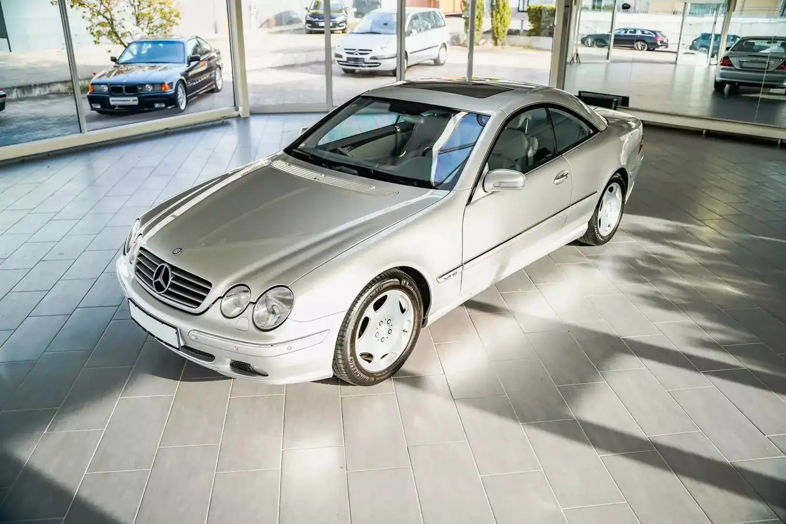 Mercedes-Benz CL 600 Coupe |1-HAND DEUTSCHES MODELL RENTNER| Silber - 2