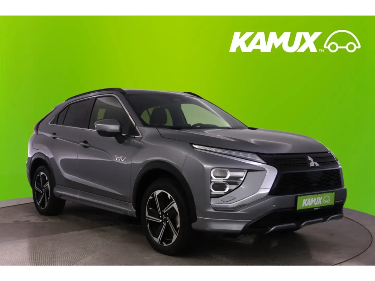 Mitsubishi Eclipse Cross 2.4MIVEC Aut.+LED+KAMERA+TEMPO+PDC Gris - 1