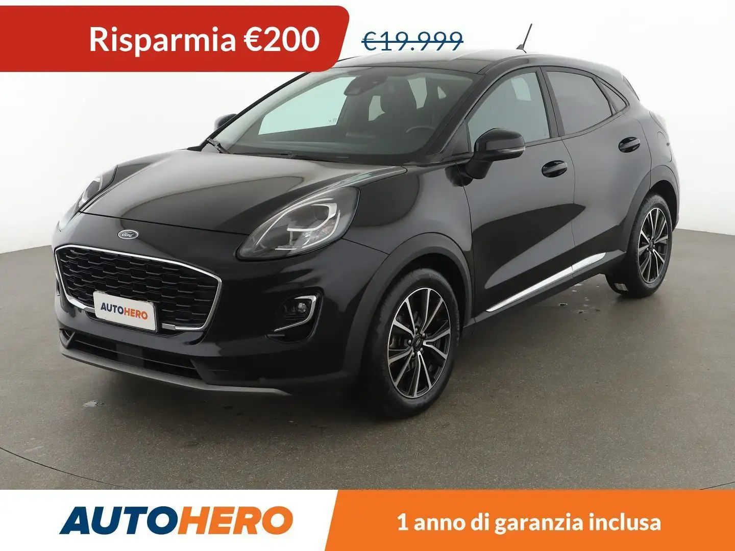 Ford Puma 1.0 EcoBoost Mild-Hybrid Titanium Design Nero - 1