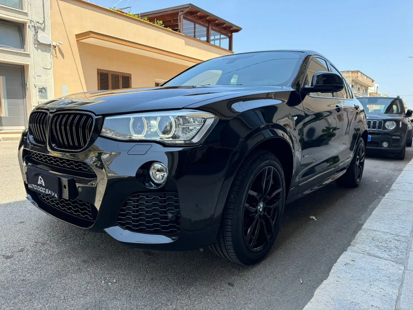 BMW X4 2.0 190 Cv M-Sport+Pelle+Retroc.+Cerchi Black.. Noir - 2