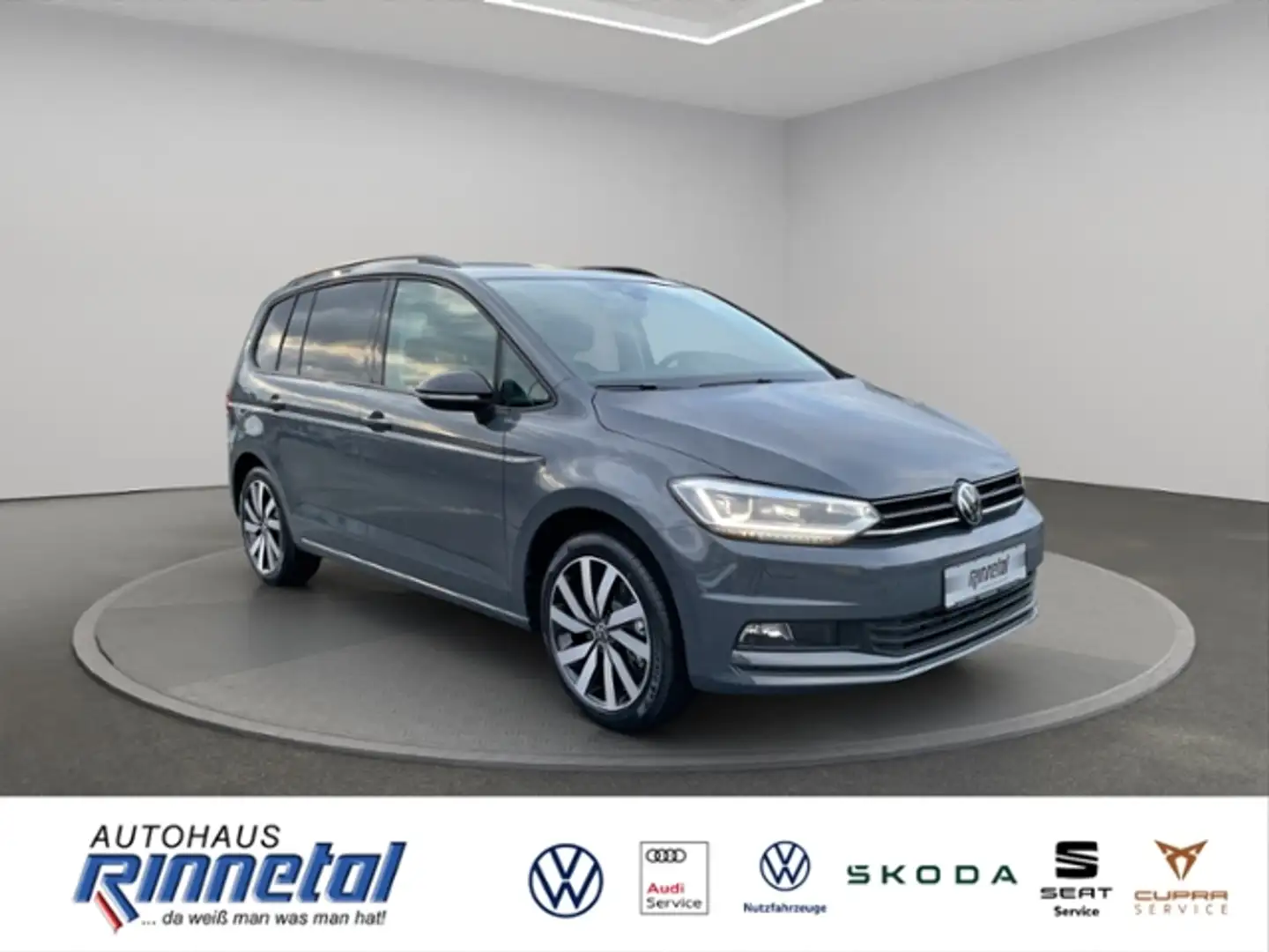 Volkswagen Touran Highline 1,5 l TSI OPF 110 kW (150 PS) 7-Gang-Dop Grau - 2