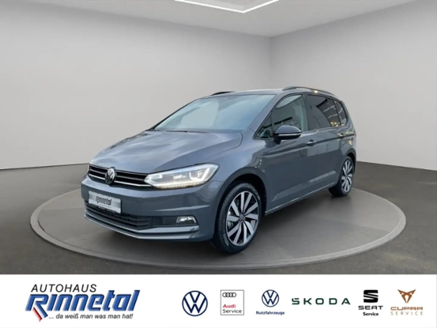 Volkswagen Touran Highline 1,5 l TSI OPF 110 kW (150 PS) 7-Gang-Dop Grau - 1