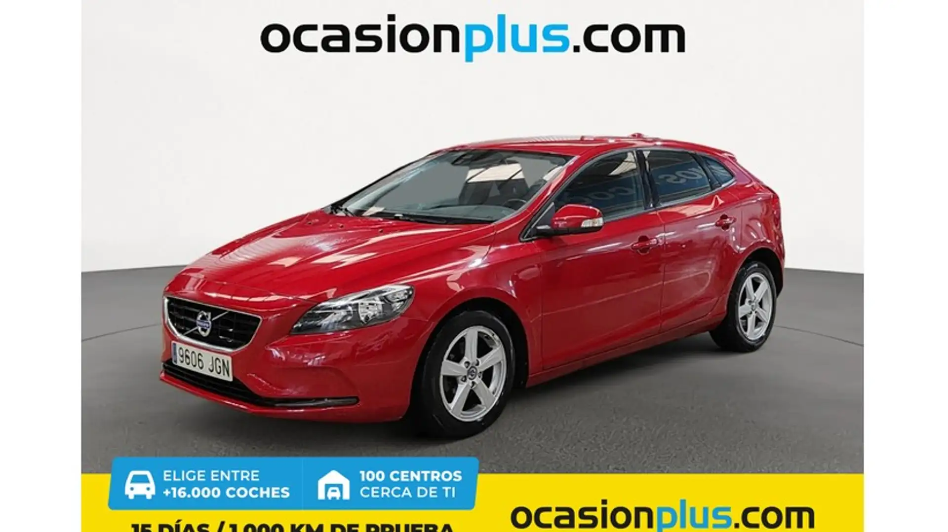 Volvo V40 D2 Kinetic 115 Rojo - 1