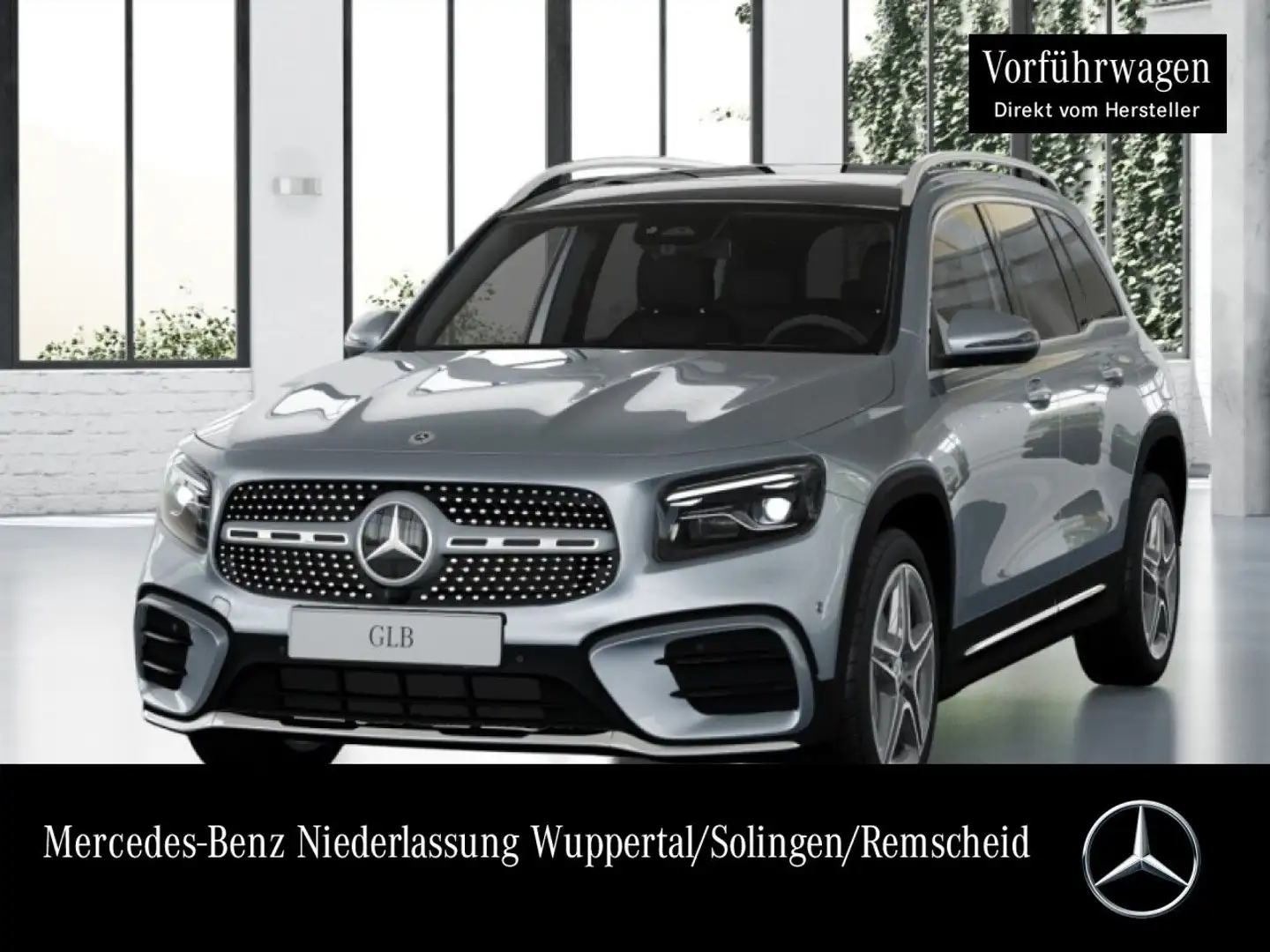 Mercedes-Benz GLB 200 AMG+PANO+360°+MULTIBEAM+HUD+TOTW+KEYLESS Silber - 1