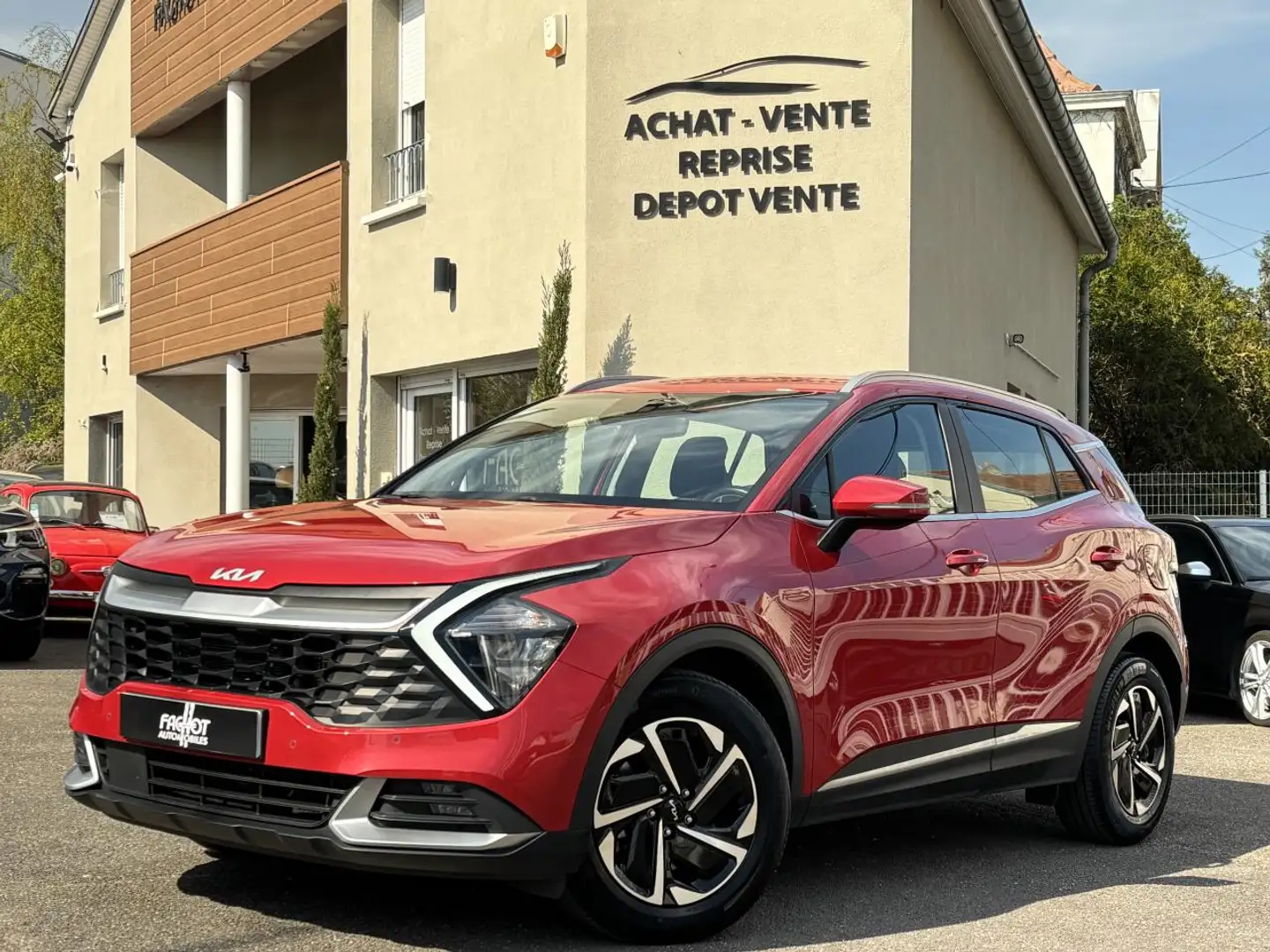 Kia Sportage Sportage Hybride HEV 1.6 T-GDI -180 + Electric 60  Rouge - 1
