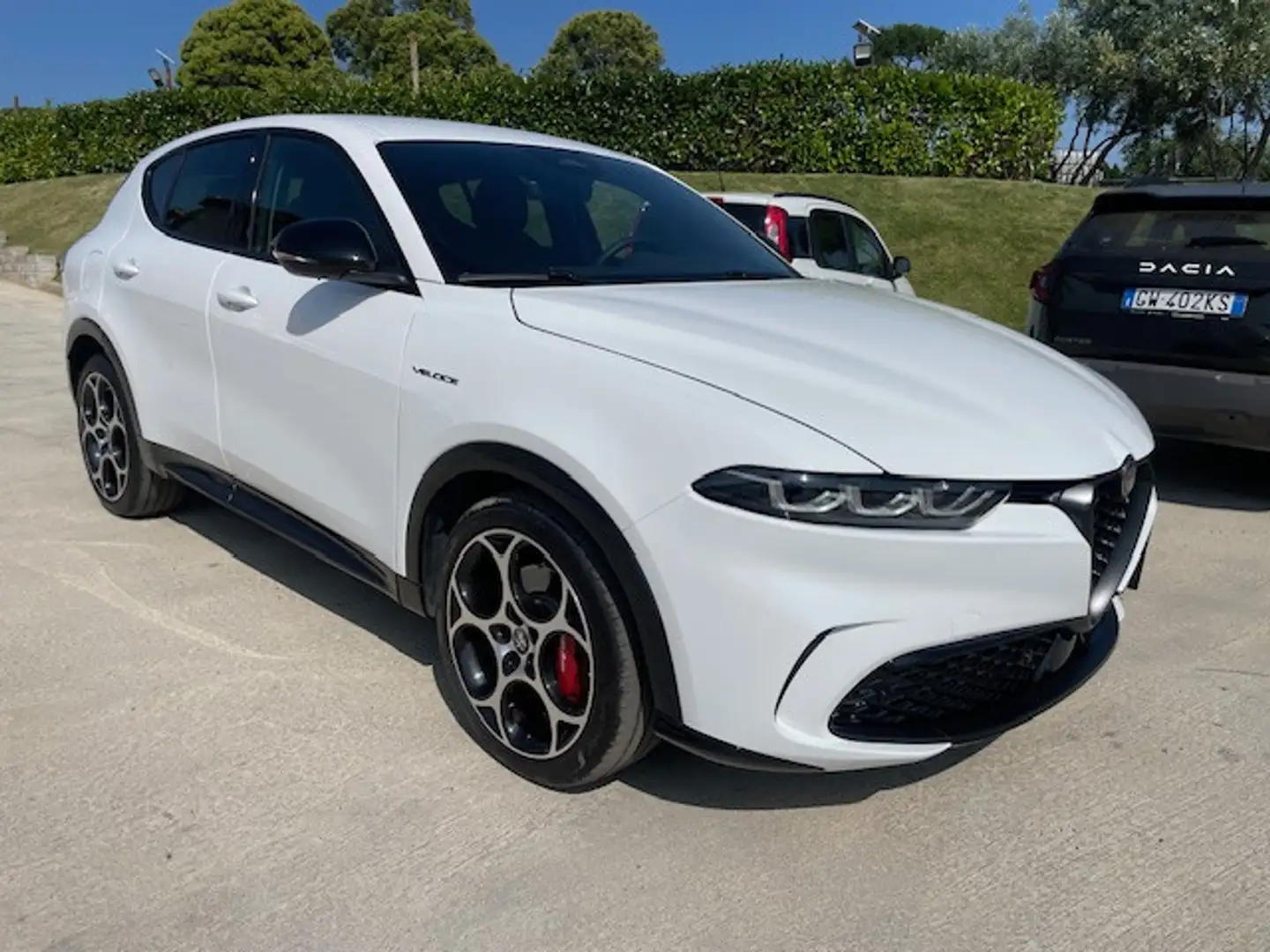 Alfa Romeo Tonale 1.6 diesel 130 CV TCT6 Veloce Blanc - 1