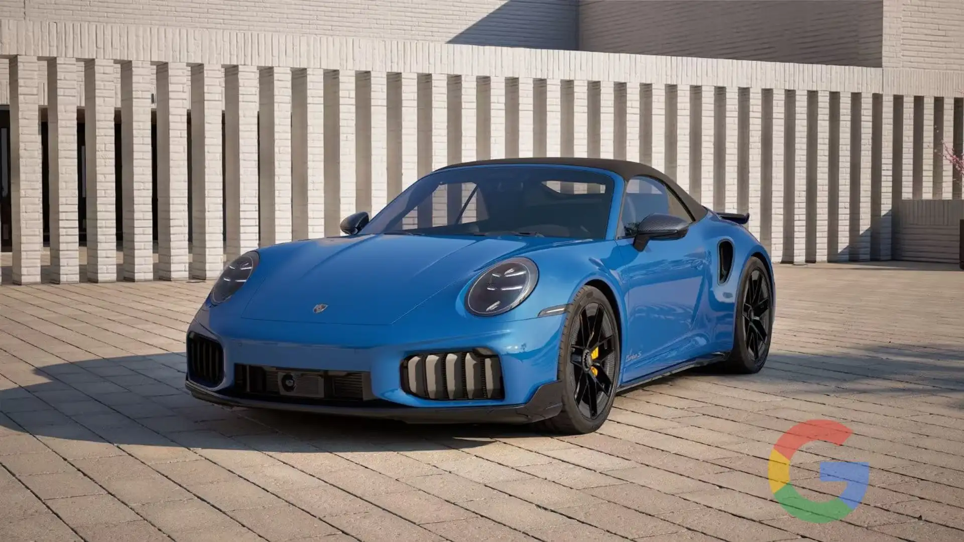 Porsche 992 911 Turbo S Cabriolet 992.2 NEW MODEL 711CV Blu/Azzurro - 2