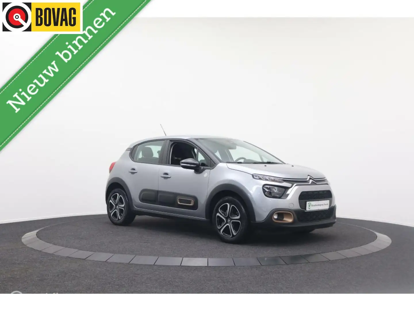 Citroen C3 1.2 PureTech C-Series climate control | carplay na Grijs - 2