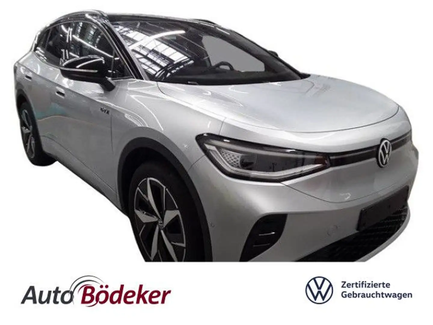 Volkswagen ID.4 GTX 4MOTION 1-Gang-Automatik, Garantie b. LED Silber - 1