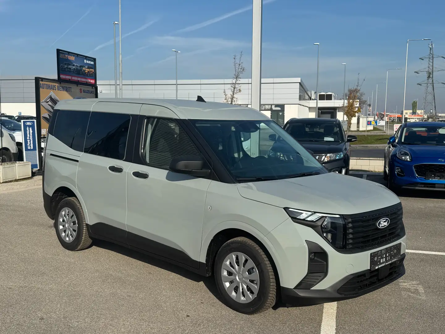 Ford Tourneo Courier 1.0 Ecoboost mHEV Trend Gris - 1