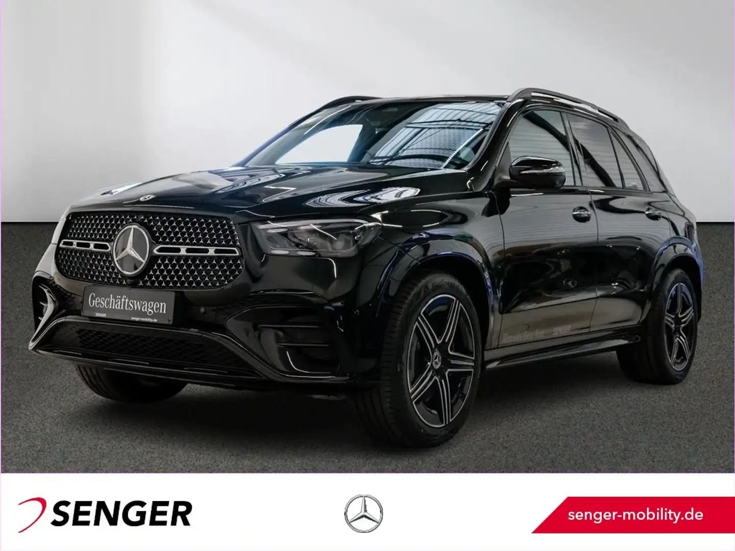 Mercedes-Benz GLE 450 d 4M AMG Line Night Panorama AHK 360°K. Negru - 1