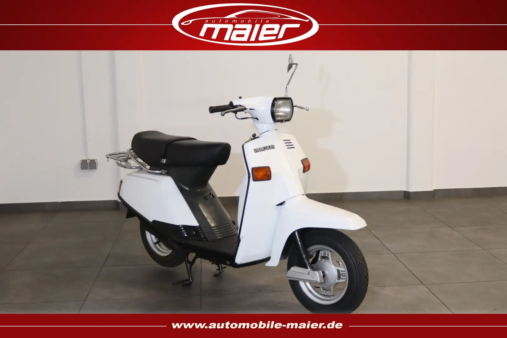 Hercules City Elektrostarter-Kickstarter- Bílá - 1