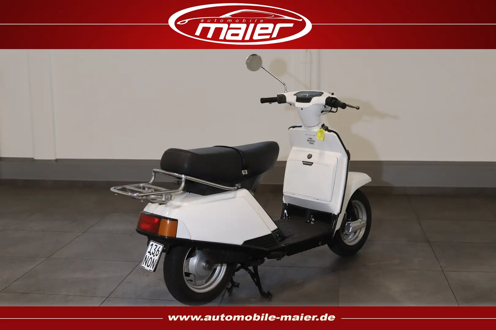 Hercules City Elektrostarter-Kickstarter- Bílá - 2