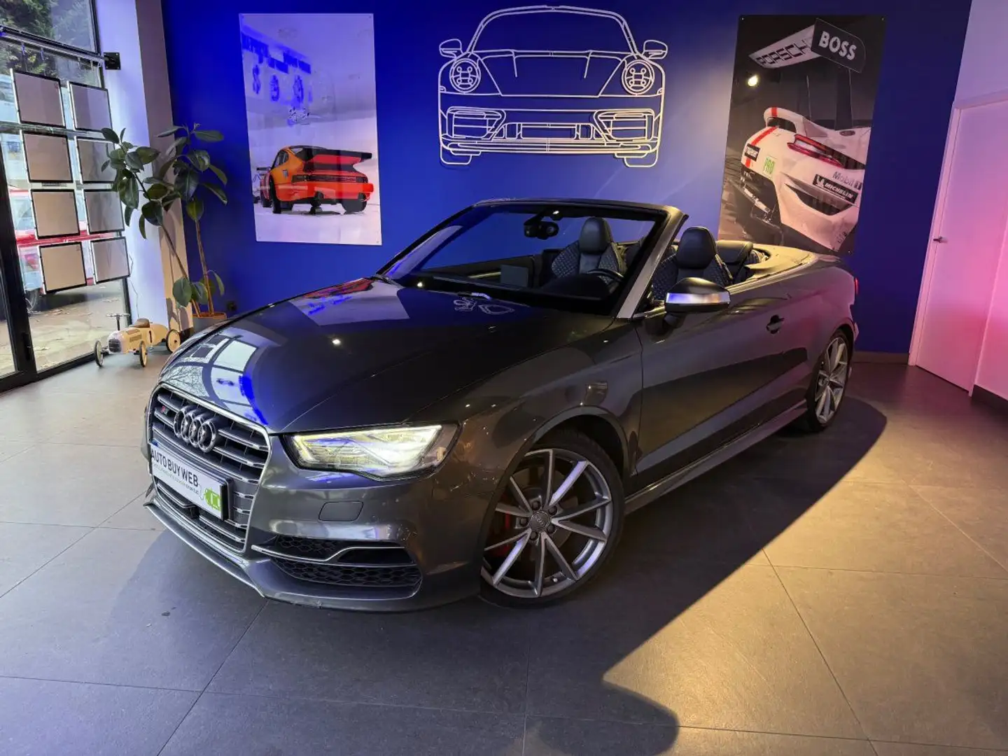 Audi S3 CABRIOLET 2.0 TFSI 300 Quattro S-Tronic 6 / Entretien / Française Grau - 1