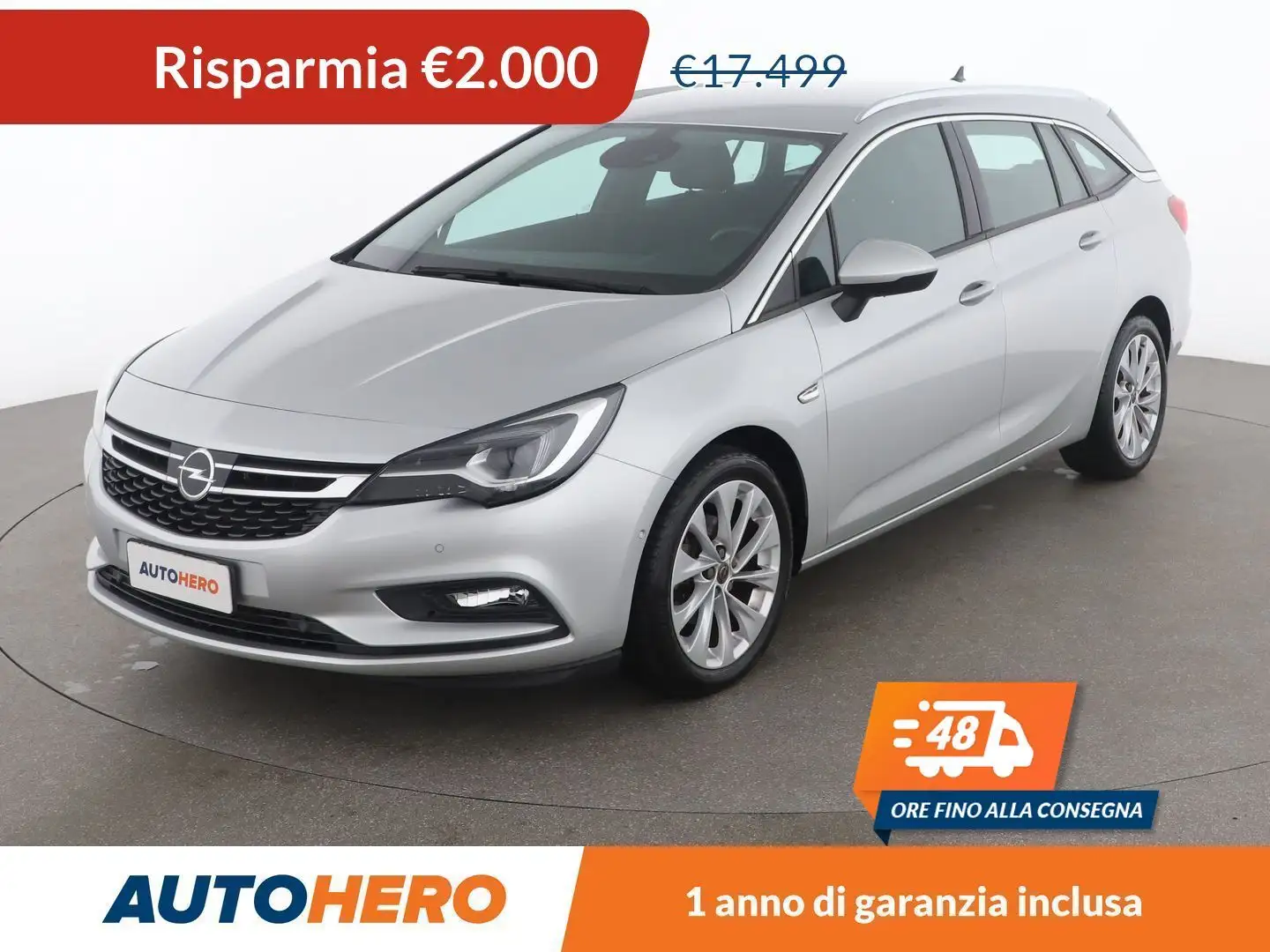 Opel Astra 1.4 SIDI Turbo Innovation Sports Tourer 150 CV Argent - 1