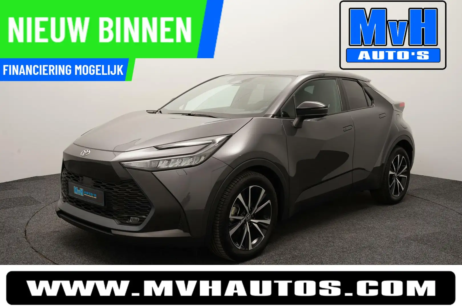 Toyota C-HR 1.8 Hybrid 140 Dynamic STUUR & STOELVERWARMING Grey - 1