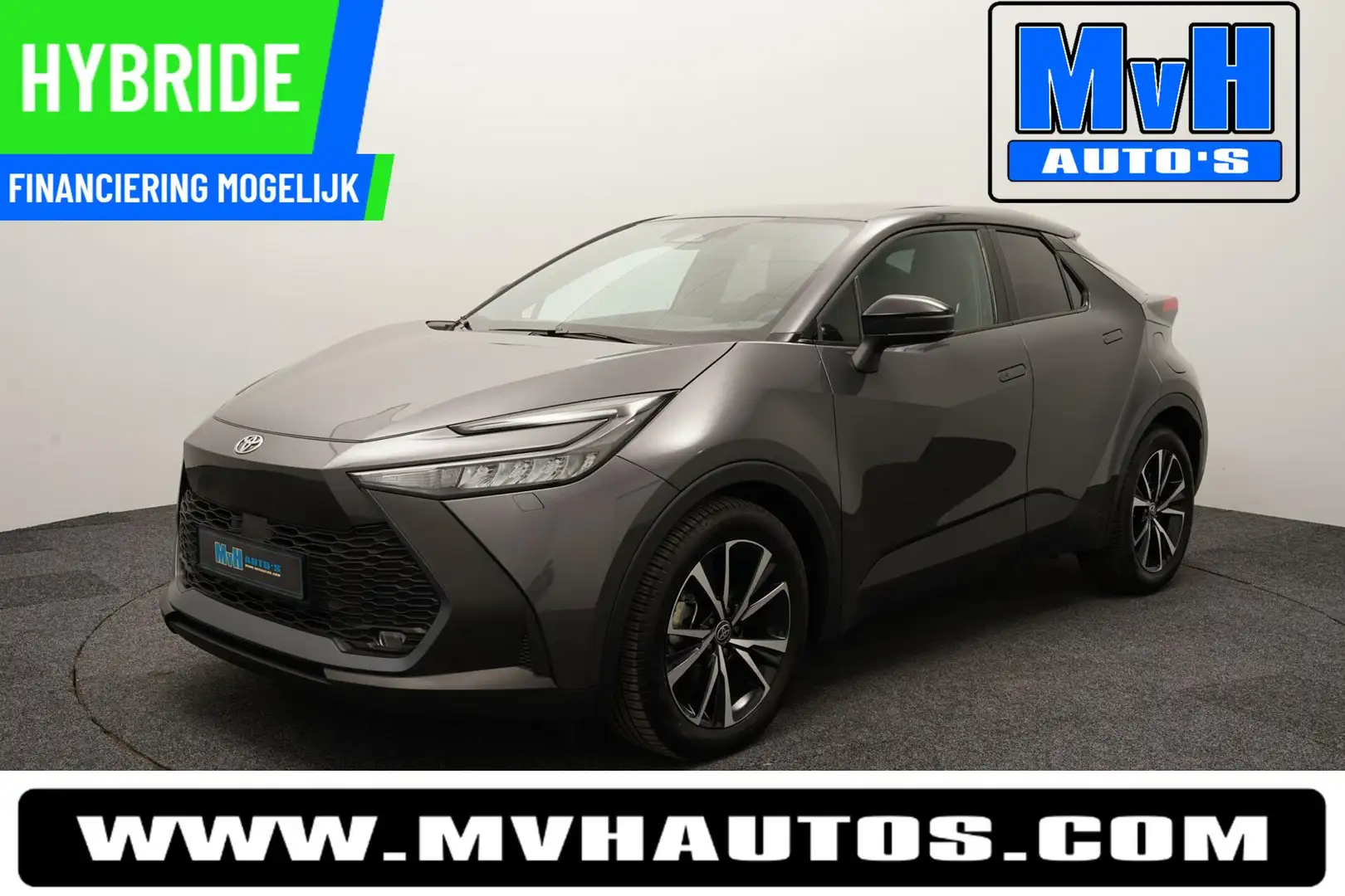 Toyota C-HR 1.8 Hybrid 140 Dynamic STUUR & STOELVERWARMING Grijs - 1