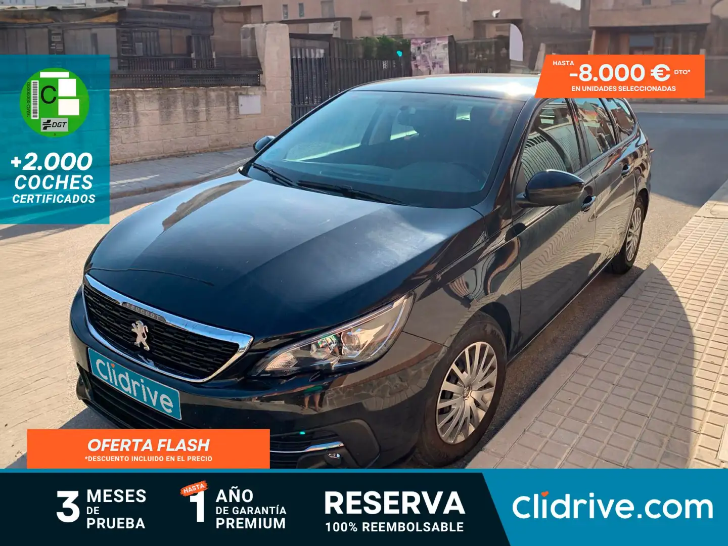 Peugeot 308 SW 1.5BlueHDi Business Line 100 Noir - 1