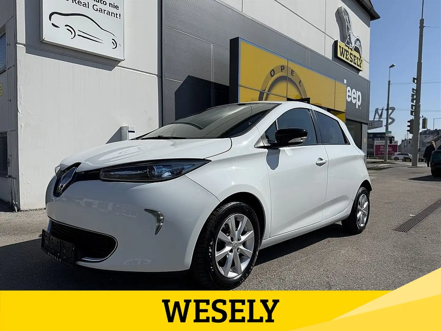 Renault ZOE INTENS 41 kWh Blanc - 1