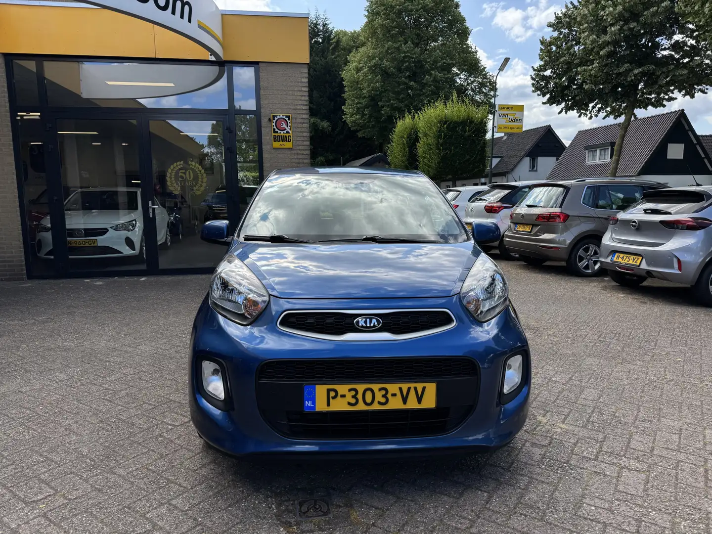 Kia Picanto 1.2 CVVT DynamicLine Automaat Navi Airco Camera Blu/Azzurro - 2
