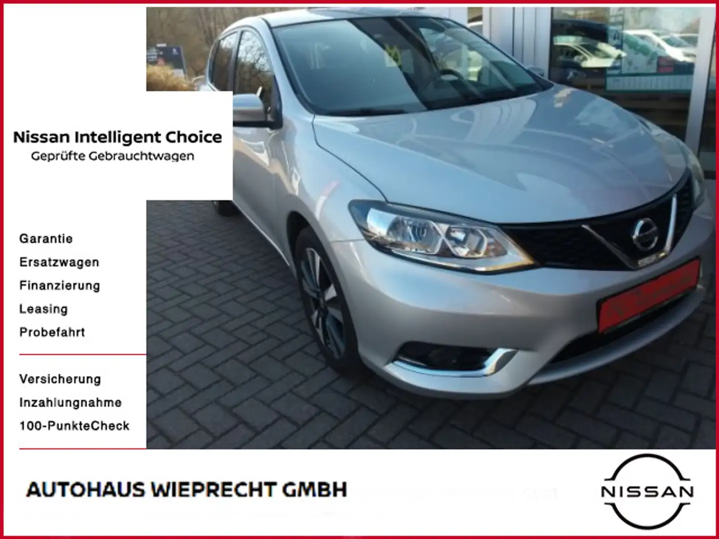 Nissan Pulsar 1.2 DIG-T N-Connecta Argent - 1
