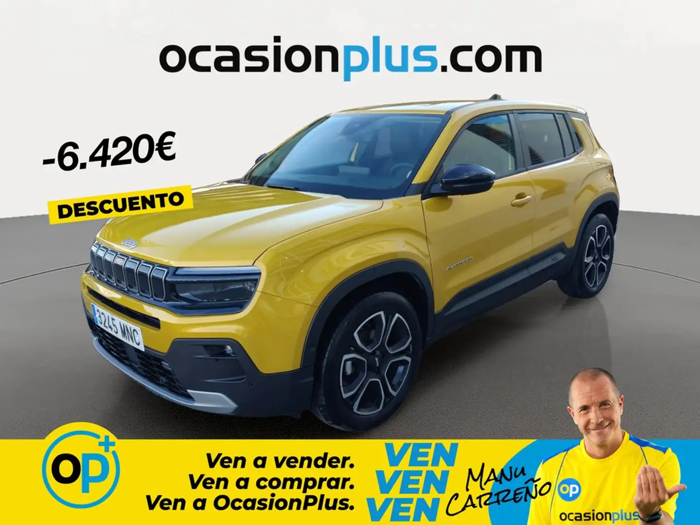 Jeep Avenger 1.2 Summit 74KW Amarillo - 1