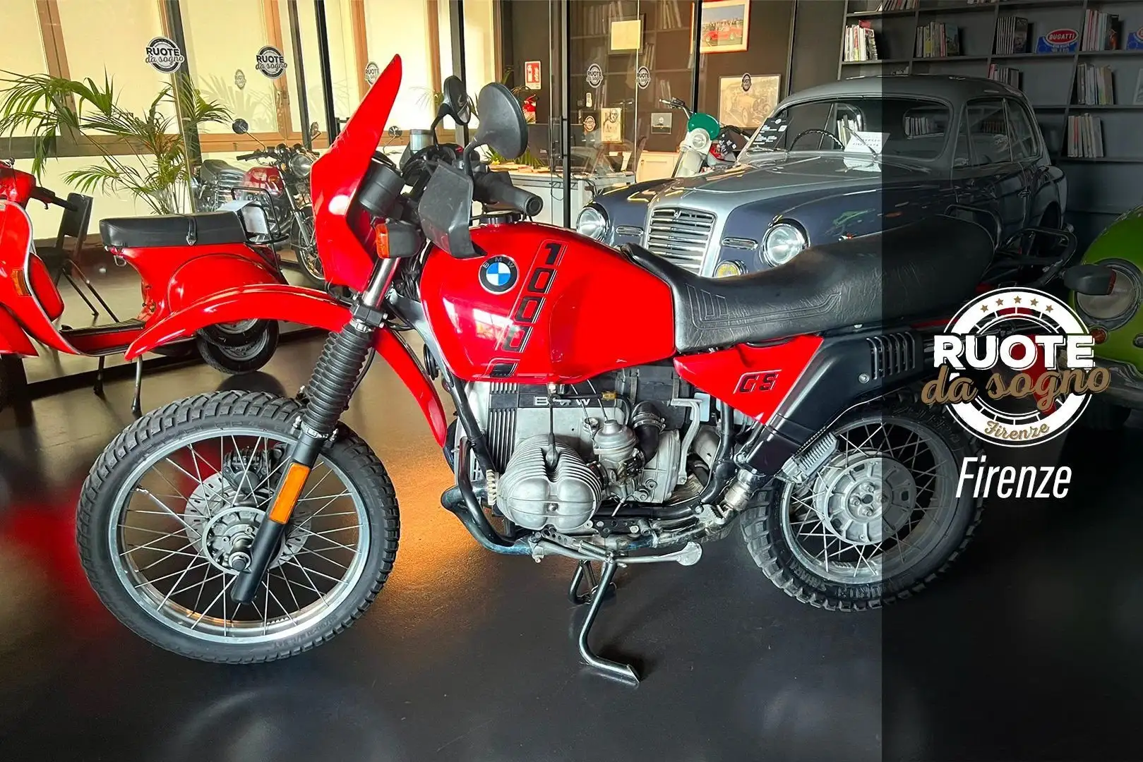 BMW R 100 GS Rojo - 1