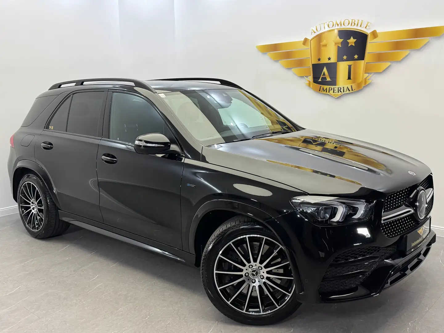Mercedes-Benz GLE 350 e SUV 4MATIC //AMG LINE//1. BESITZ//DISTRONIC// Schwarz - 1